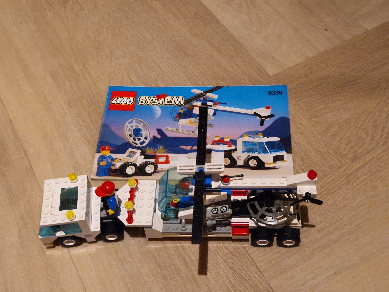 Lego System 6336: Helikopter Transport, Kinderen en Baby's, Speelgoed | Duplo en Lego, Zo goed als nieuw, Lego, Complete set, Compleet