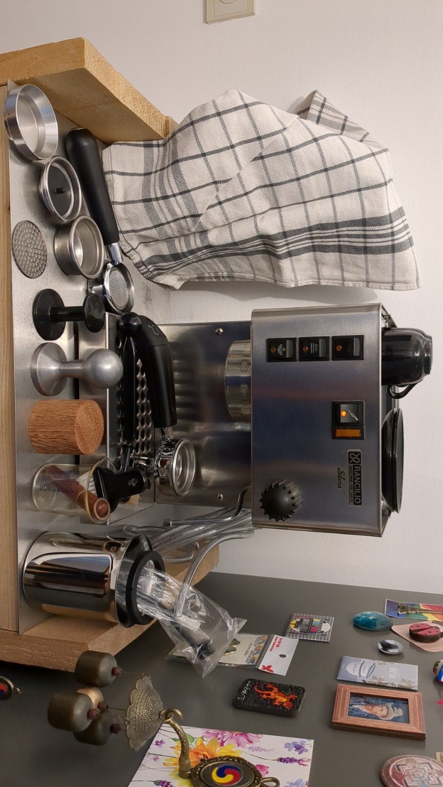 Rancilio Silvia, Ophalen, Espresso apparaat