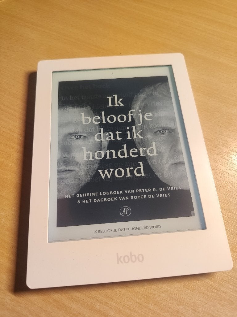 Kobo Aura HD Ereader N204b, Gebruikt, Kobo, Ophalen of Verzenden, 4 GB of minder