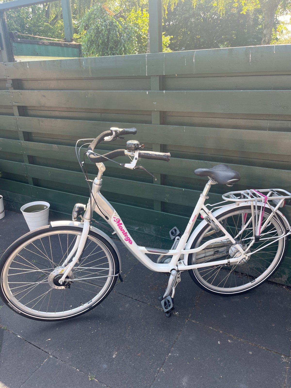 Montego Damesfiets - Wit met lage instap, Fietsen en Brommers, Fietsen | Dames | Damesfietsen, Terugtraprem, 50 tot 53 cm, Ophalen