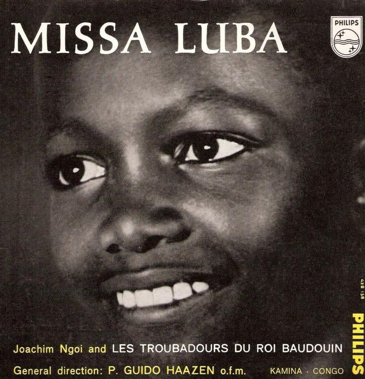 Kongo- Missa Luba -Troubadours du roi Baudouin -EP 1958, Ophalen, Gebruikt, Overige formaten