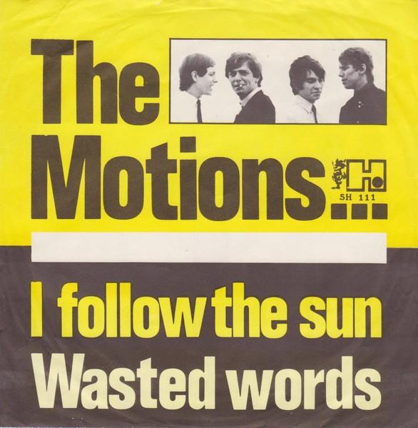 The Motions - I Folow the Sun/Wasted Words (Single), Fotohoes, Ophalen of Verzenden, Gebruikt, Pop
