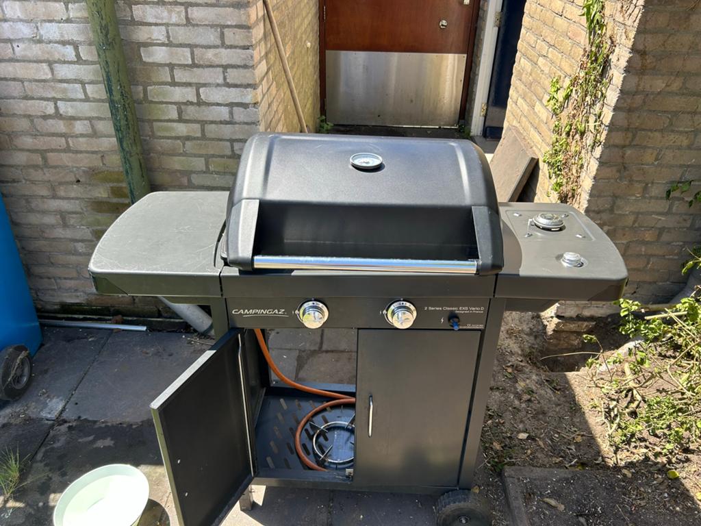 Campingaz 2 Series Classic EXS Vario D gasbarbecue, Ophalen of Verzenden, Gebruikt