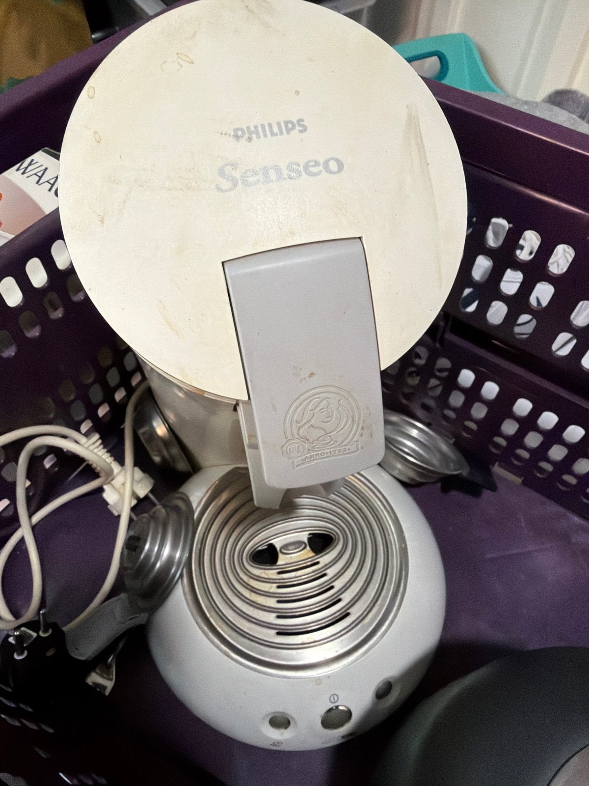 Philips Senseo Koffiezetapparaat - Gebruikt, Witgoed en Apparatuur, Koffiezetapparaten, Ophalen, Koffiepads en cups, Gebruikt