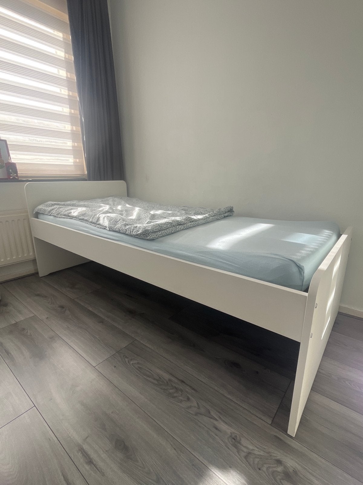 Eenpersoons bedframe 90x200 cm (geen matras), Ophalen, Gebruikt, 90 cm, Eenpersoons