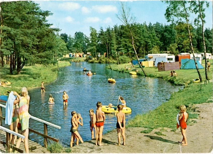 B27 Otterlo Camping "De Zanding" Vijverlaan 1, Ophalen of Verzenden, 1960 tot 1980, Gelderland