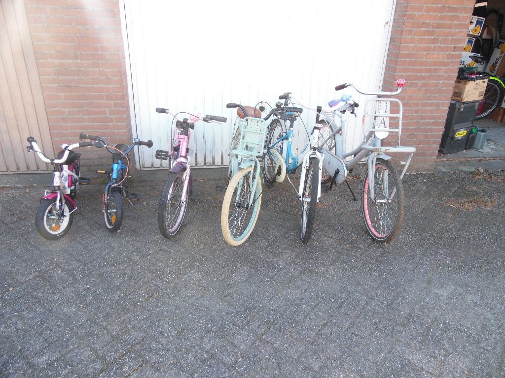 Kinderfietsen in een koop..totaal 6 stuks., Ophalen, Gebruikt, Velgrem, 14 inch of minder