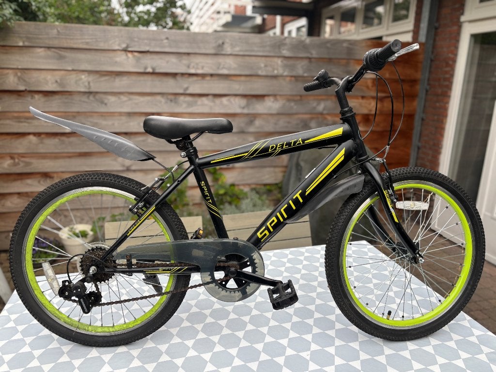 Jongensfiets MTB Mountainbike, Ophalen, Velgrem, Versnellingen, Spirit
