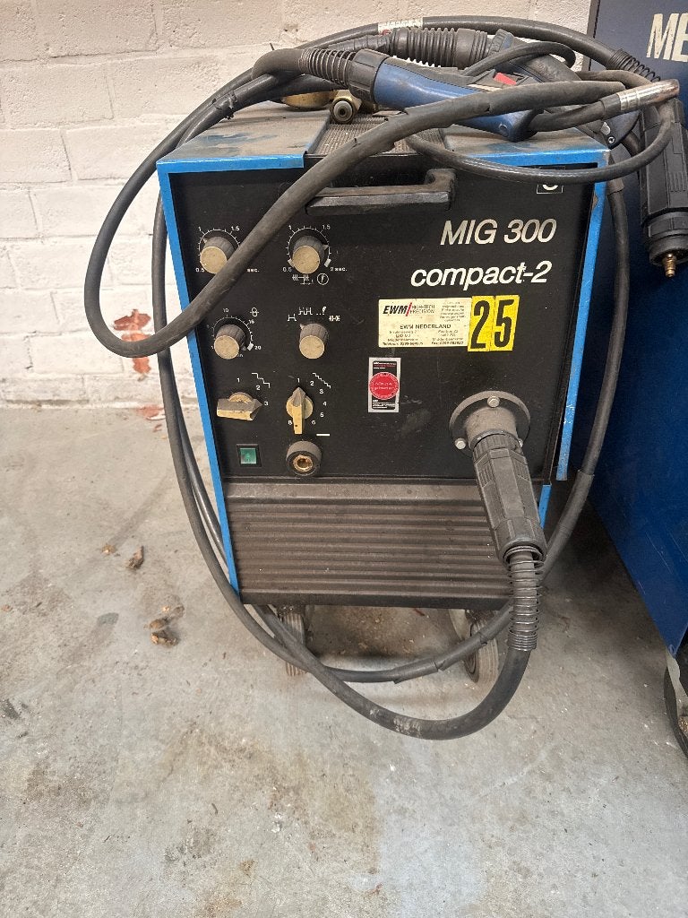 mig lassapparaat, Ophalen, Gebruikt, 150 tot 250 ampère, Co2