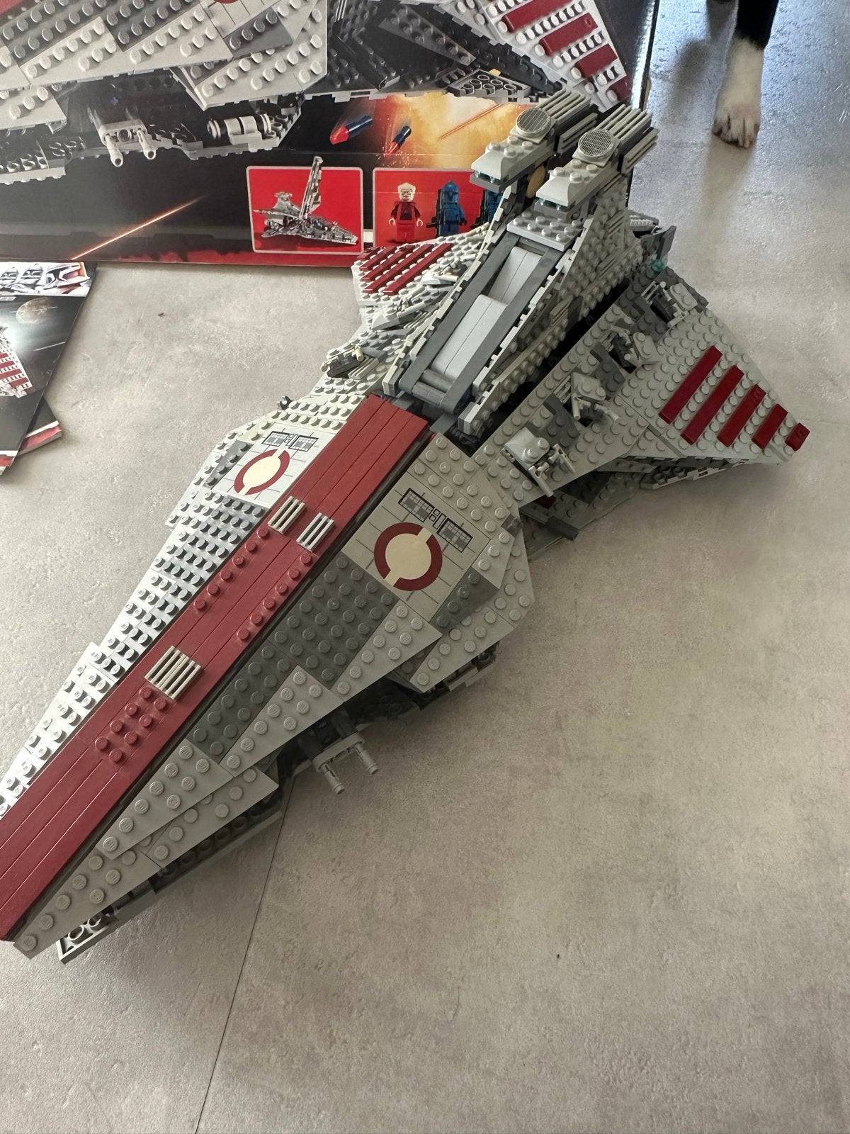 Lego Star Wars Venator-Class Republic Attack Cruiser 8039, Kinderen en Baby's, Gebruikt, Star Wars, Lego, Ophalen of Verzenden