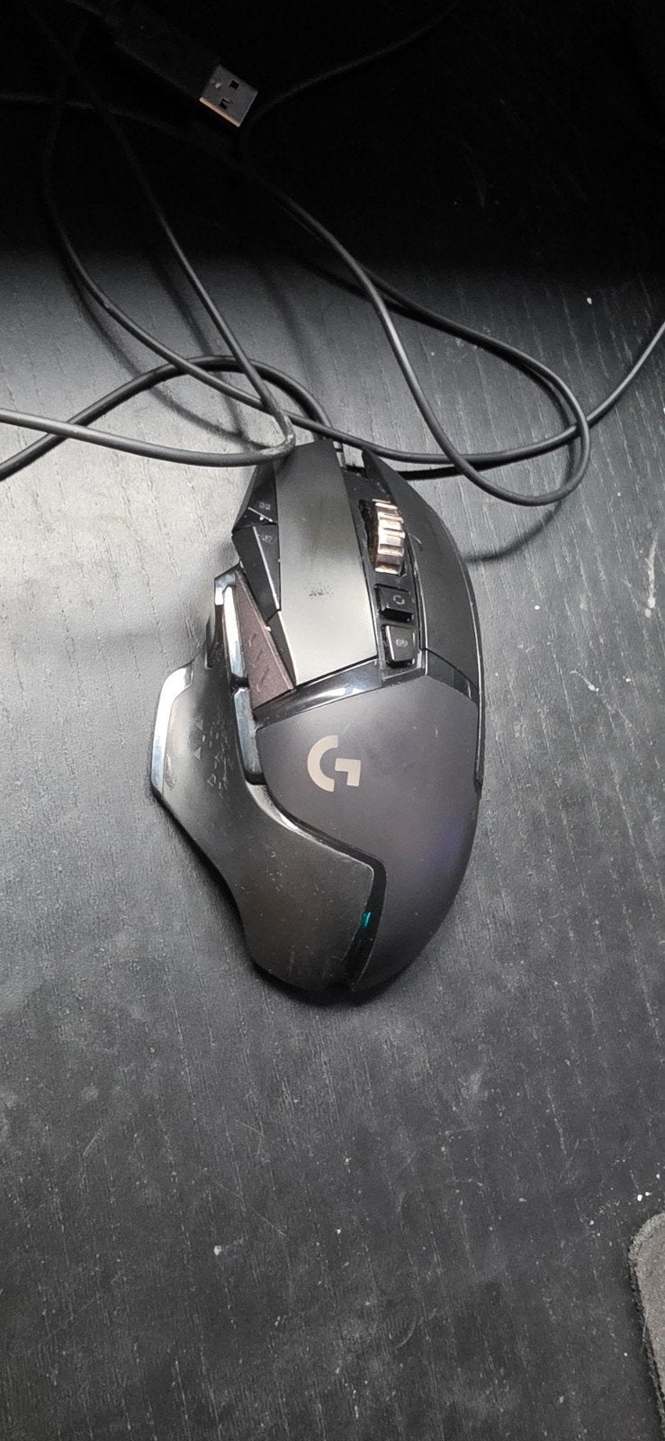 Logitech G502 HERO Gaming Muis - Bedraad, Computers en Software, Muizen, Gebruikt, Muis, Rechtshandig, Bedraad, Gaming muis, Ophalen of Verzenden