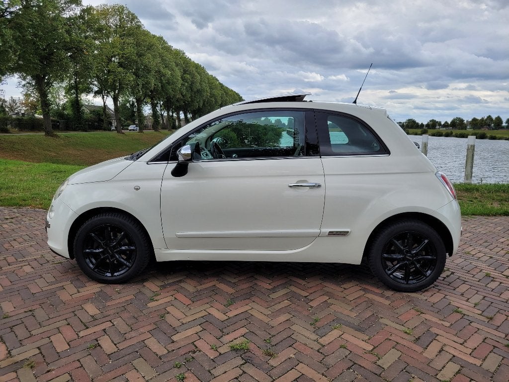 Fiat 500 1.4 100 PK 2008 Wit, Voorwielaandrijving, Stof, 31 €/maand, 4 cilinders