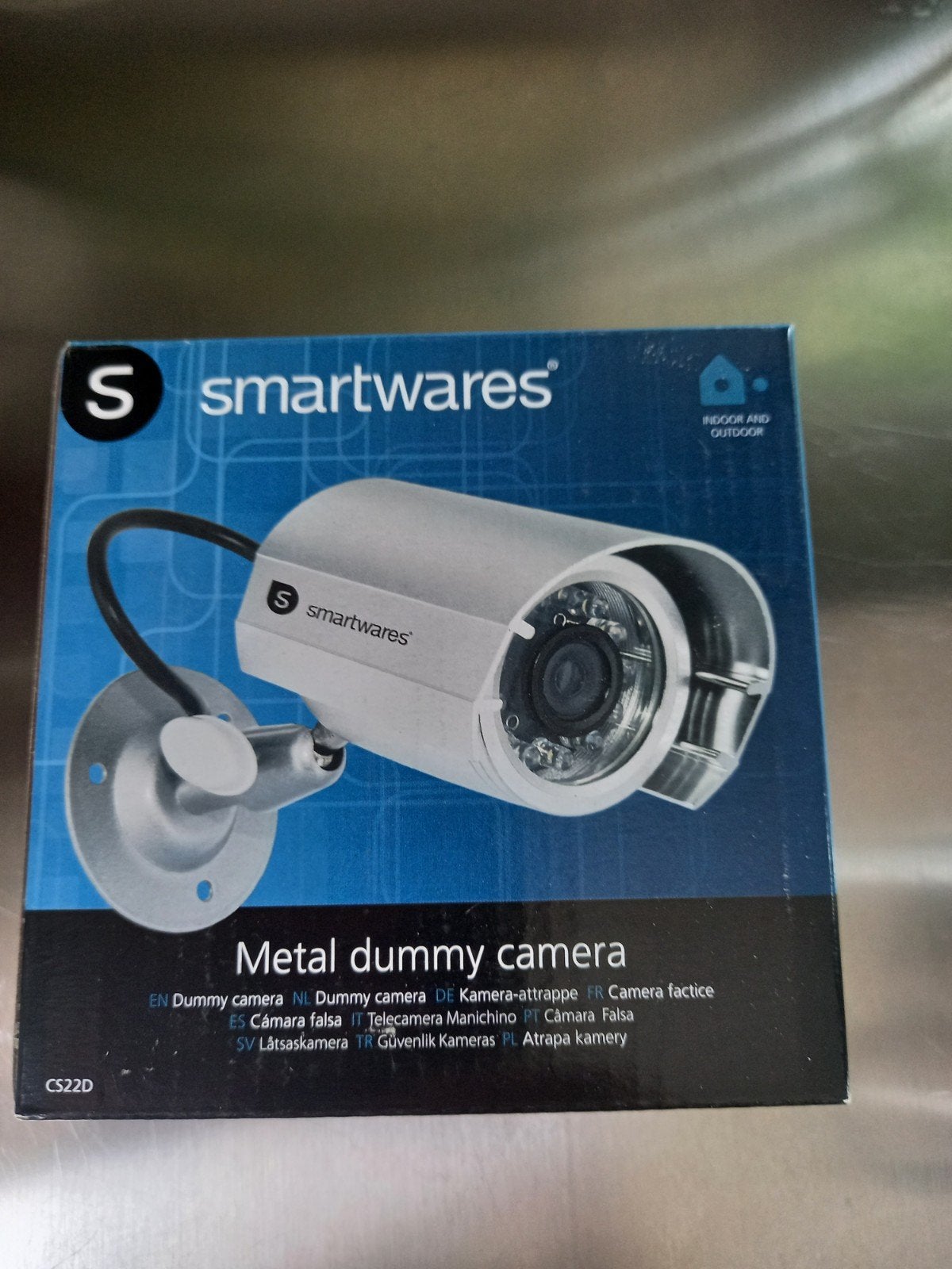 Metal dummy camera, Audio, Tv en Foto, Videobewaking, Ophalen of Verzenden, Nieuw