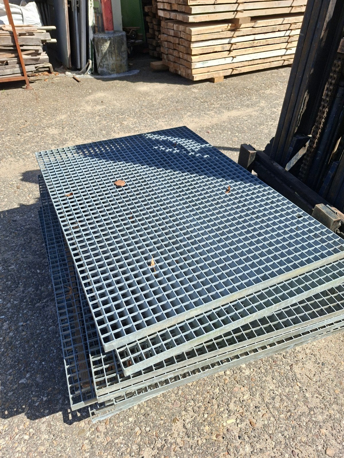 Looprooster staal Zwaarlastroosters, Doe-het-zelf en Verbouw, Ophalen, Zo goed als nieuw, Overige materialen, 20 tot 50 mm