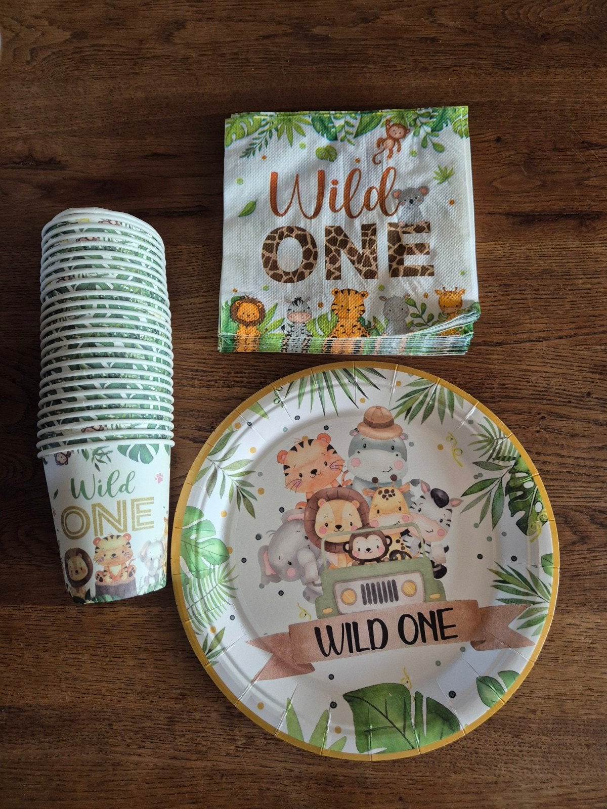 Jungle thema One - eerste verjaardag, Ophalen of Verzenden