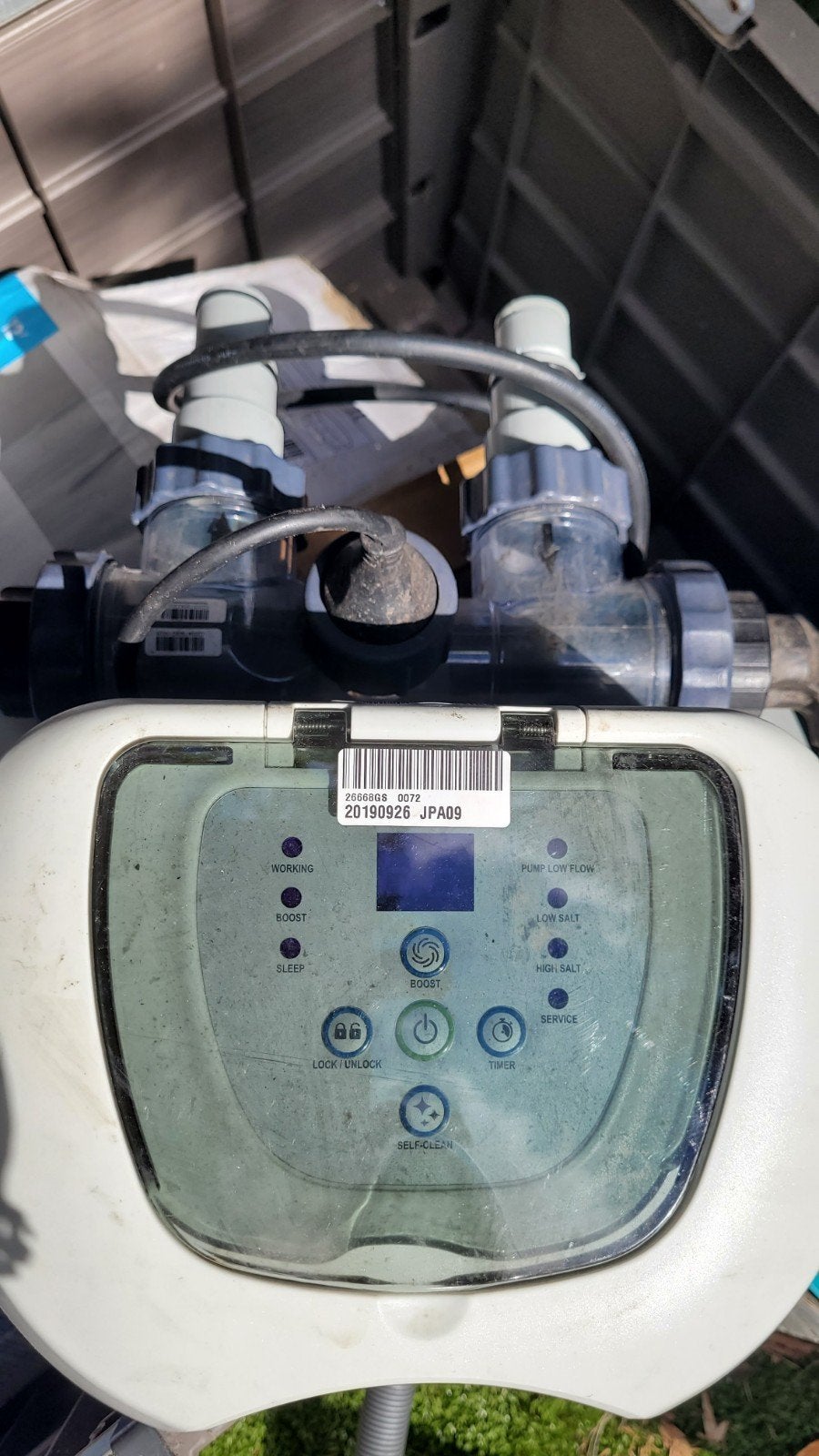Intex Zoutwatersysteem 26.500 L voor zwembaden, Ophalen of Verzenden, Gebruikt, Overige typen