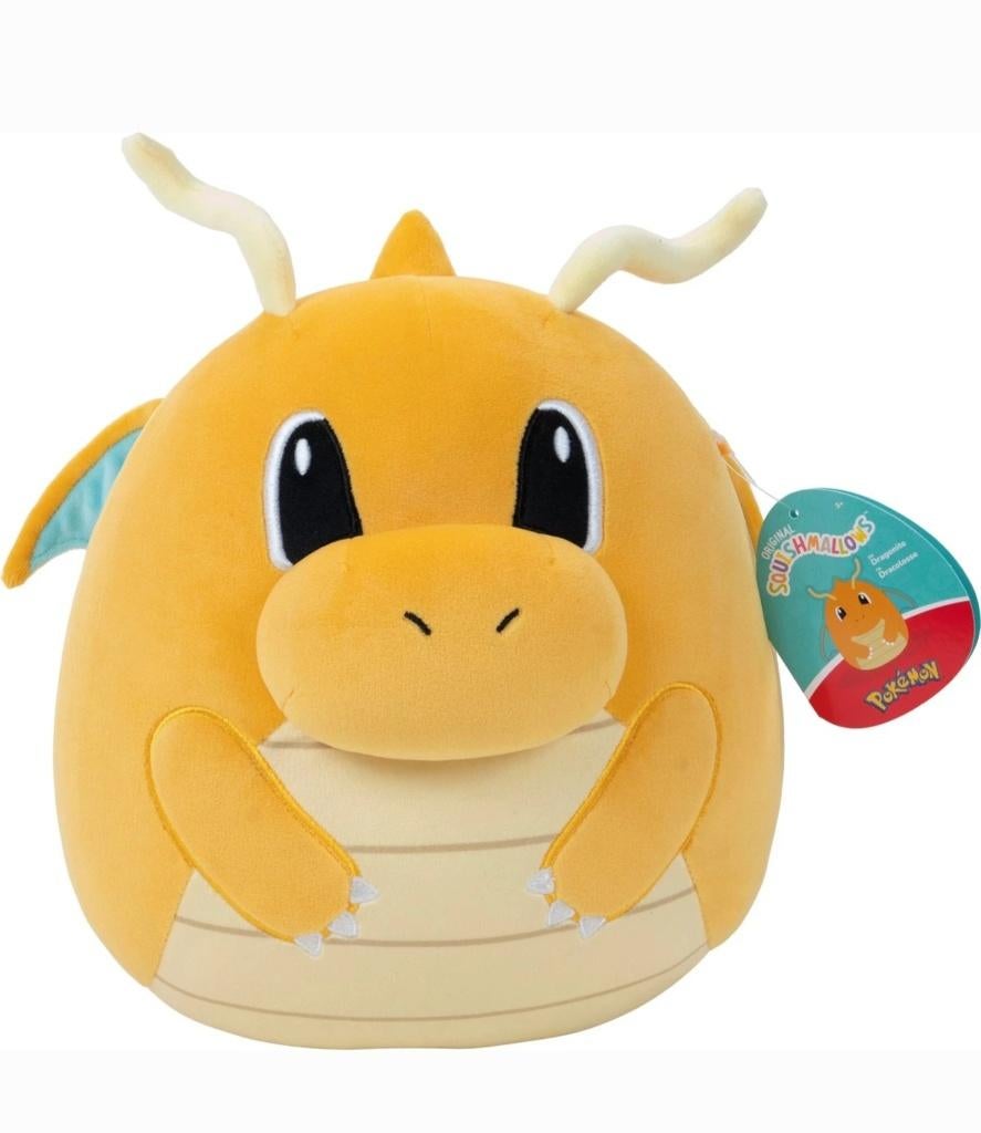 Squishmallows Pokémon Dragonite - 35cm NIEUW, Ophalen, Overige typen, Nieuw, Met label