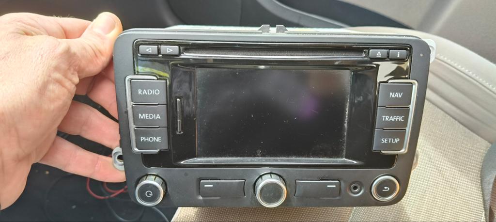 OEM Volkswagen 2din Autoradio Navigatie CD-speler, Ophalen of Verzenden