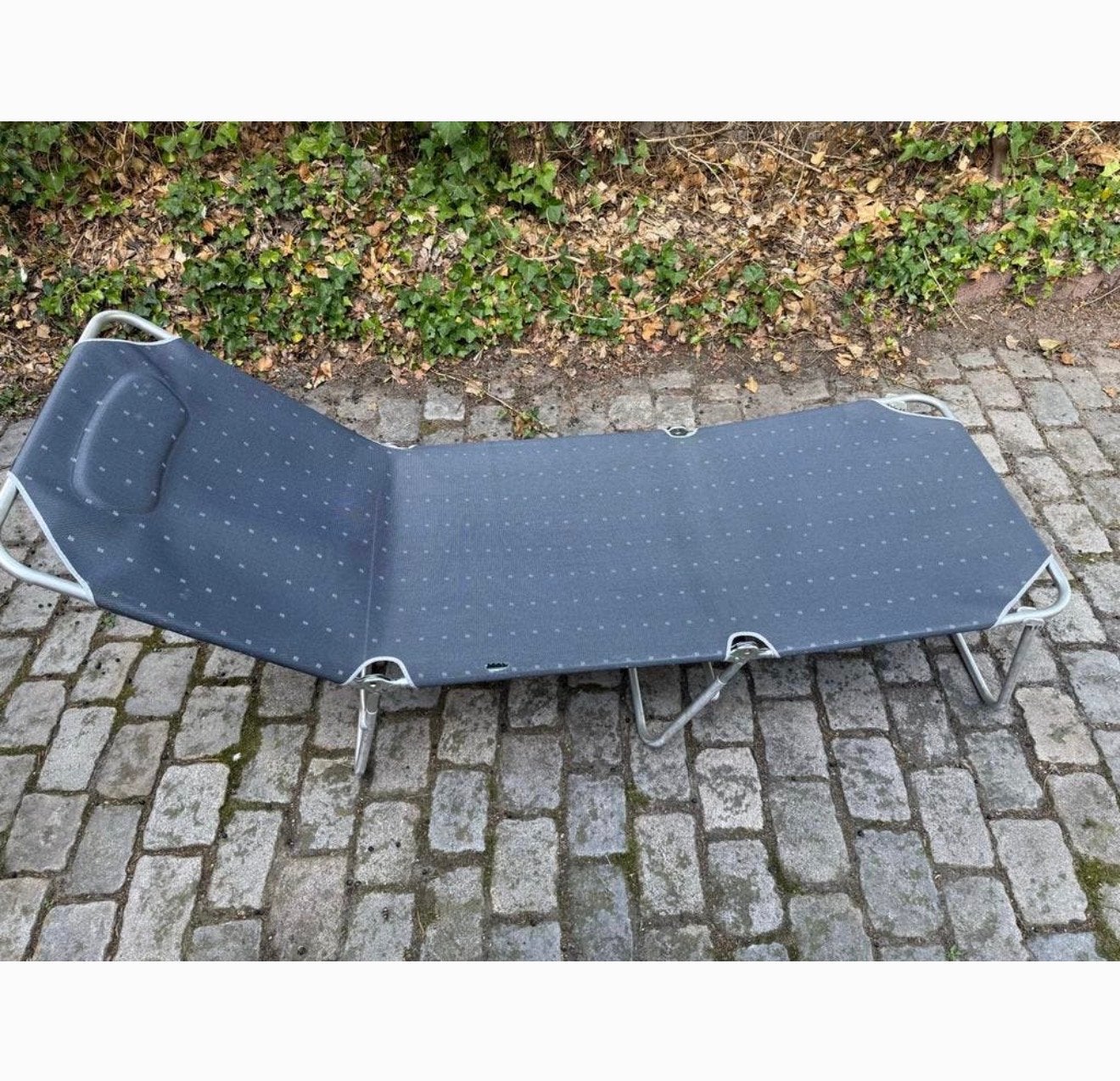 Comfortabel en lichtgewicht aluminium camping ligbed, Ophalen, Gebruikt, Aluminium, Inklapbaar