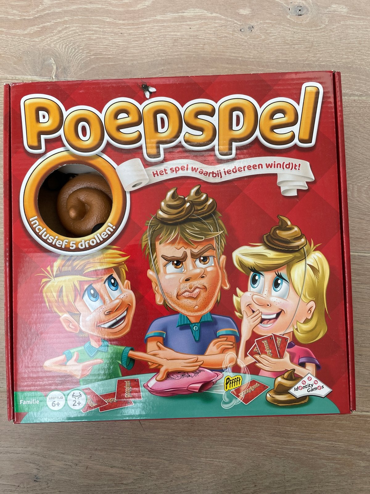 Poepspel - Het spel waarbij iedereen win(d)t!, Ophalen of Verzenden, Zo goed als nieuw