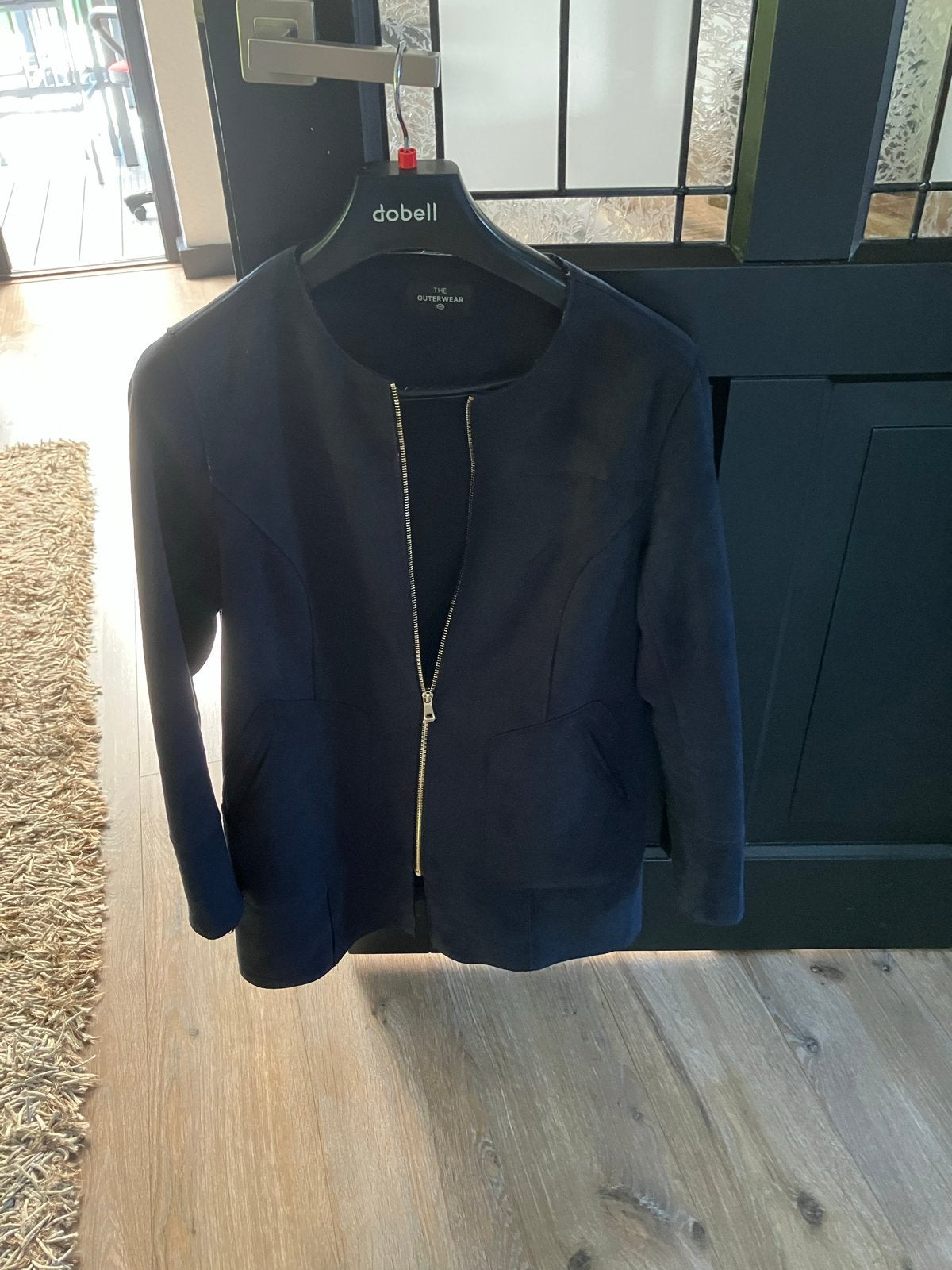 Donkerblauwe The Outerwear jasje van C&A, maat 42, Ophalen of Verzenden, Zo goed als nieuw, Maat 42/44 (L), Blauw