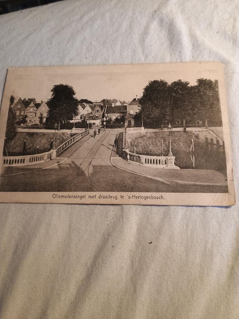 Den Bosch oliemolensingel, Verzenden, 1920 tot 1940, Gelopen, Noord-Brabant