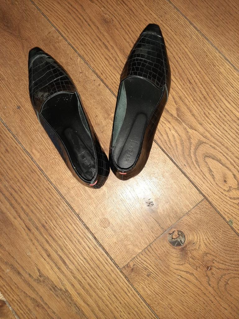 Aeyede schoenen  zwart, Ophalen of Verzenden, Zo goed als nieuw, Zwart, Ballerina's