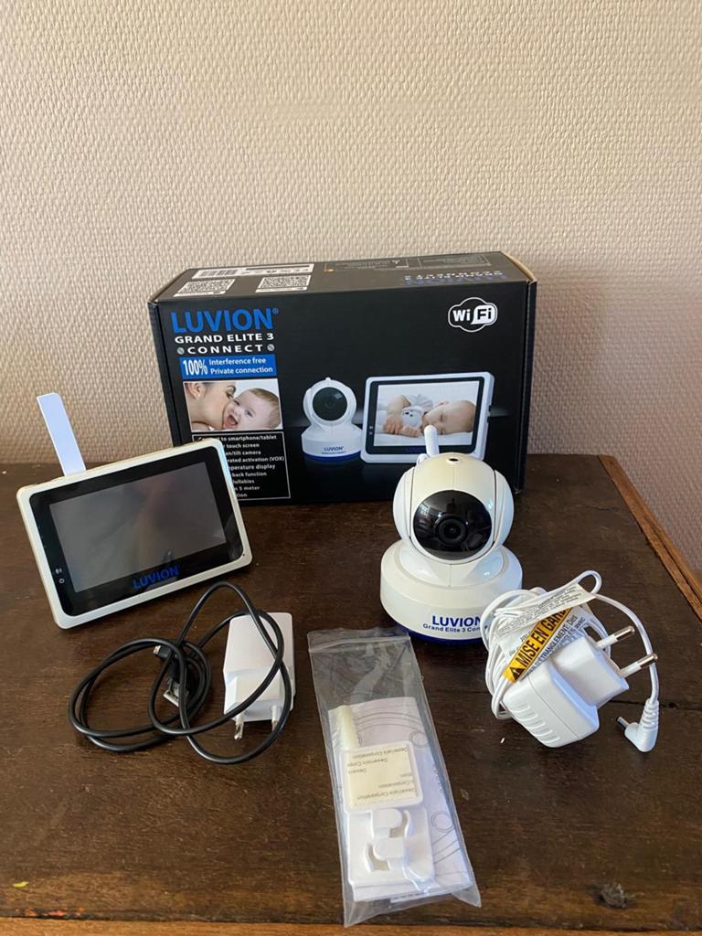 Luvion Grand Elite 3 Connect Babyfoon met Camera, Ophalen of Verzenden, Zo goed als nieuw, 250 meter of meer, Camera