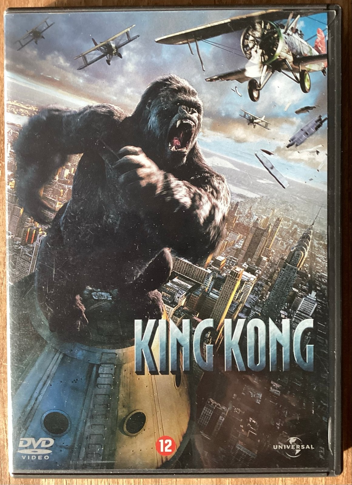 King Kong DVD - Spannende avonturenfilm, Nederlands, Ophalen of Verzenden, Vanaf 12 jaar, Inclusief doosje