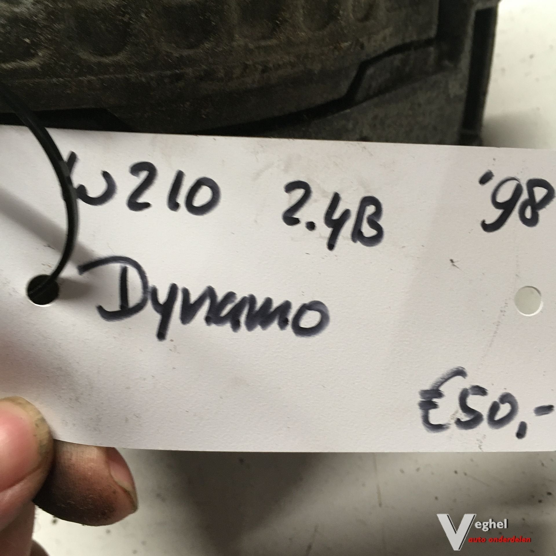 Mercedes W210 2.4 Benzine 1998  Dynamo 0 123 510 068, Gebruikt, -, -, Ophalen of Verzenden