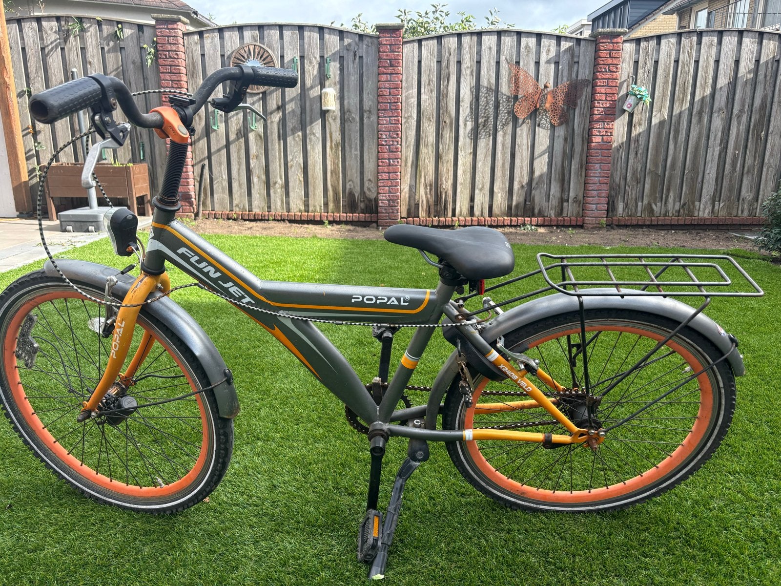24 inch jongensfiets - Gebruikt, Ophalen of Verzenden, Gebruikt, Velgrem, Overige merken