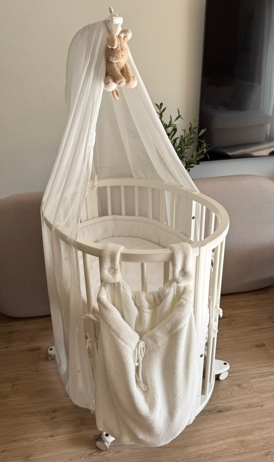Stokke sleepi mini V2 bedje voor je newborn/baby, Ophalen, Zo goed als nieuw, Ledikant