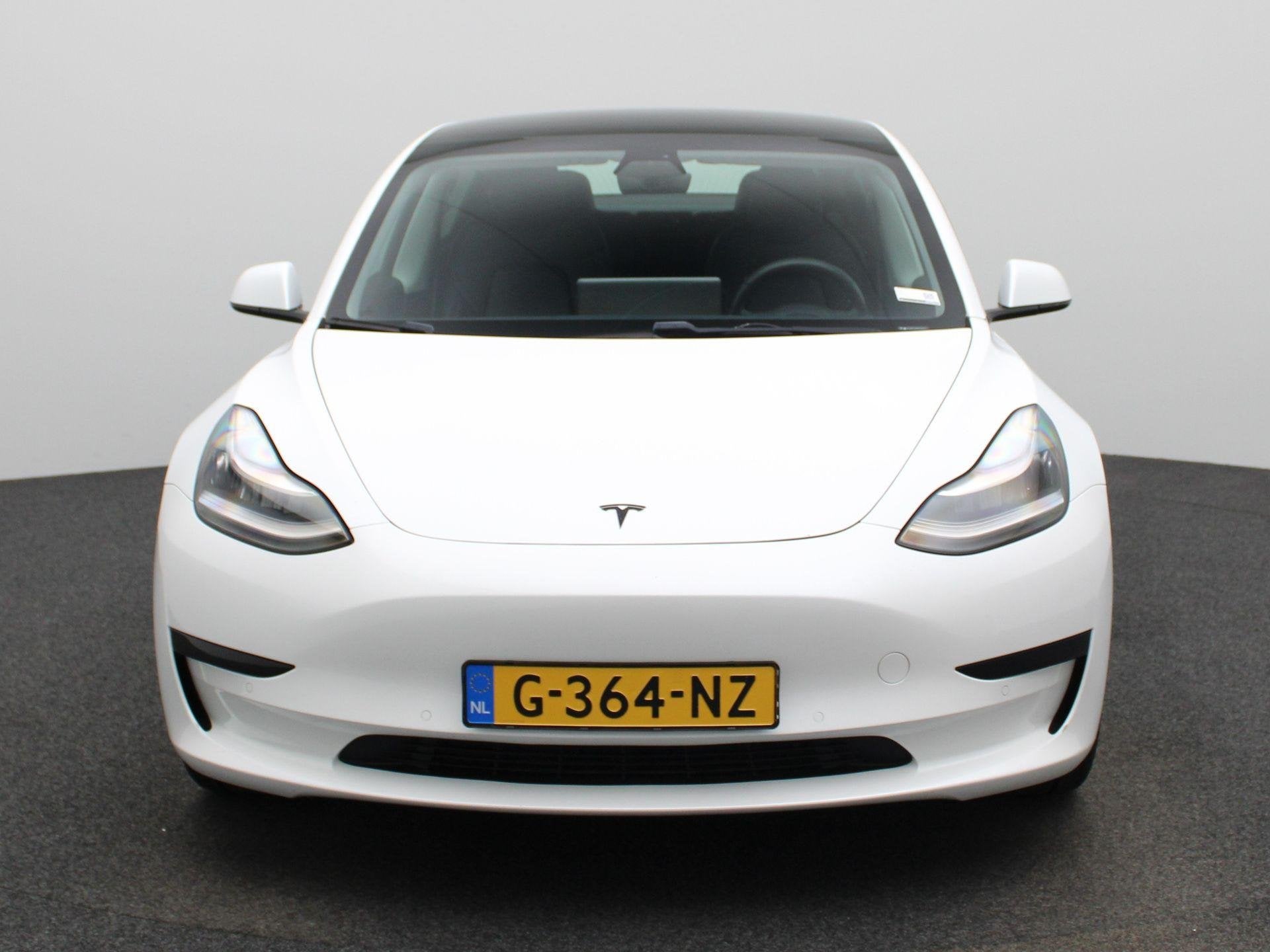 Tesla Model 3 Standard RWD Plus 60 kWh | Panoramadak | Stoel, Auto's, Automaat, Gebruikt, Wit, Origineel Nederlands
