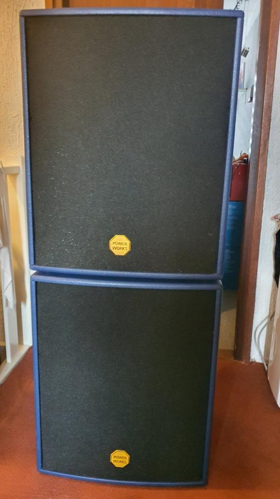 HK powerworks Topboxen - subwoofers, Audio, Tv en Foto, Luidsprekers, Ophalen, Subwoofer, Overige merken