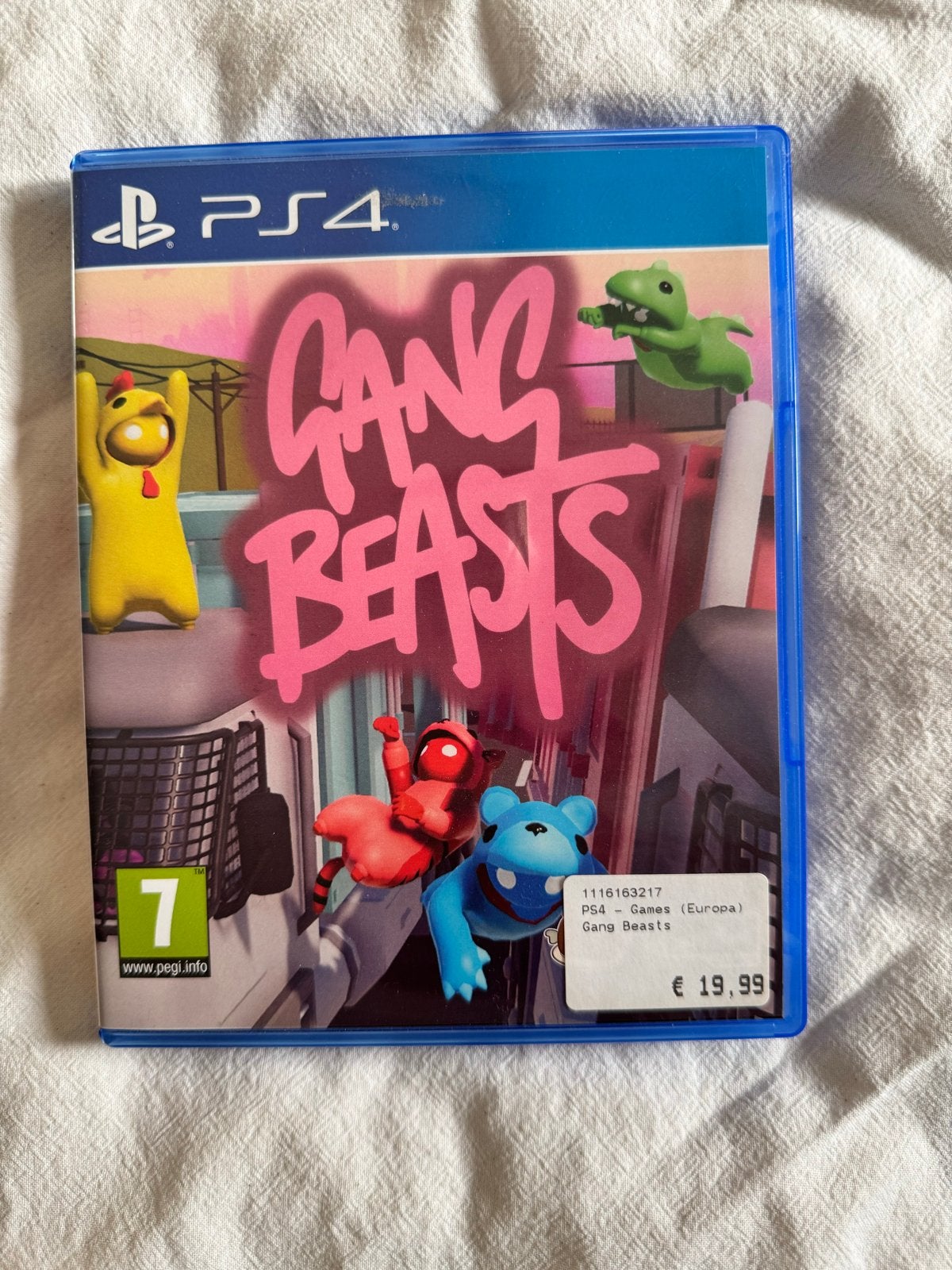 Gang Beasts PS4 - Chaos en plezier voor iedereen!, Spelcomputers en Games, Vechten, Eén computer, Ophalen of Verzenden, Zo goed als nieuw