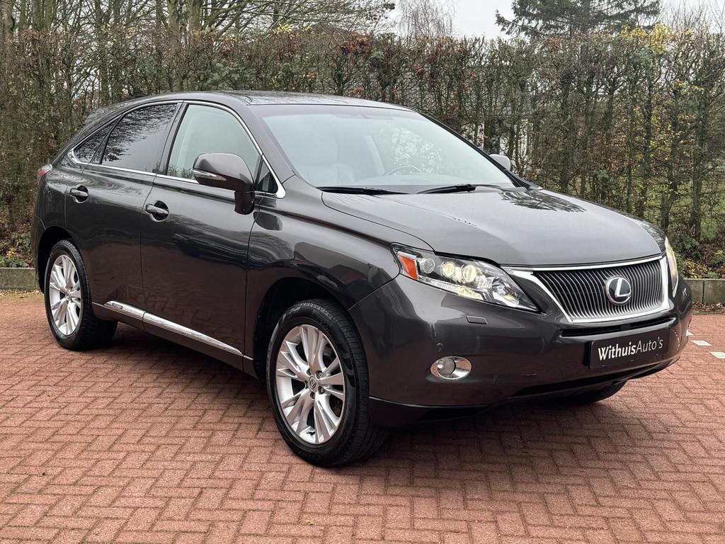 Lexus RX 450h 4WD YOUNGTIMER Trekhaak Garantie FULL LED (200, Auto's, Lexus, Automaat, Gebruikt, Leder, Bedrijf