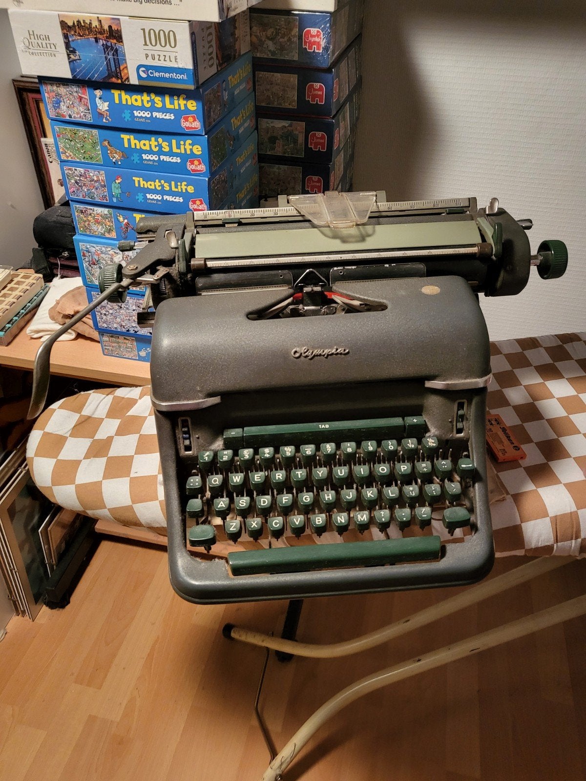 mooie ouderwetse typemachine, Diversen, Ophalen, Gebruikt
