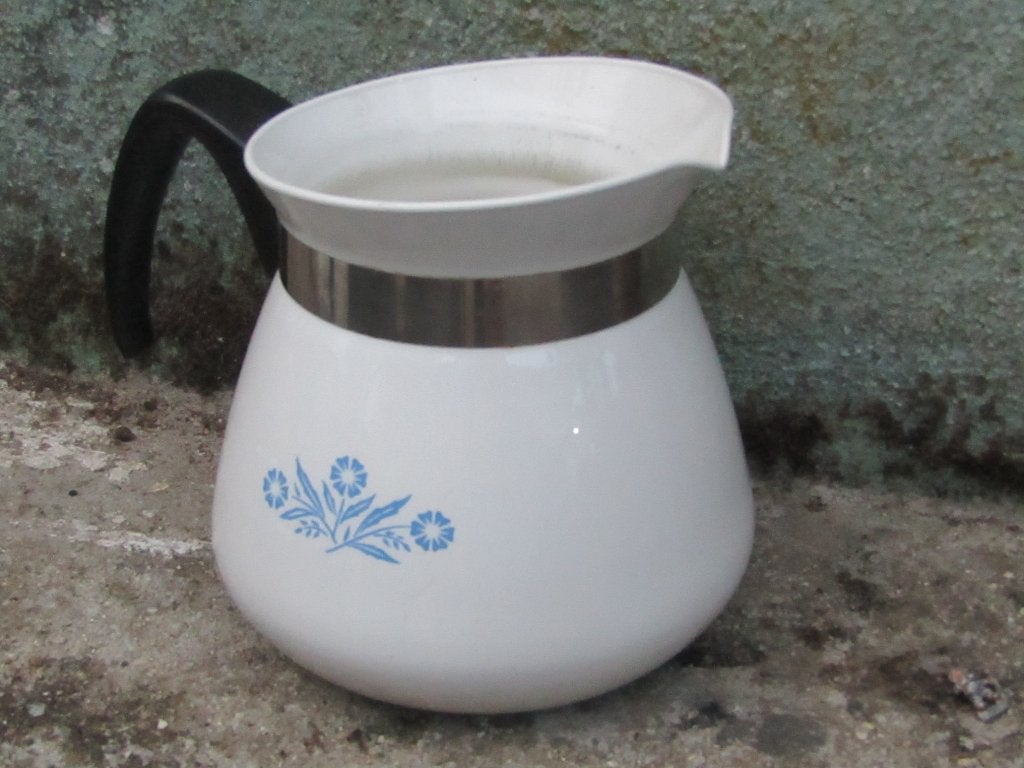 corning ware jug \ teapot, Huis en Inrichting, Keuken | Servies, Verzenden, Gebruikt, Glas, Overige stijlen