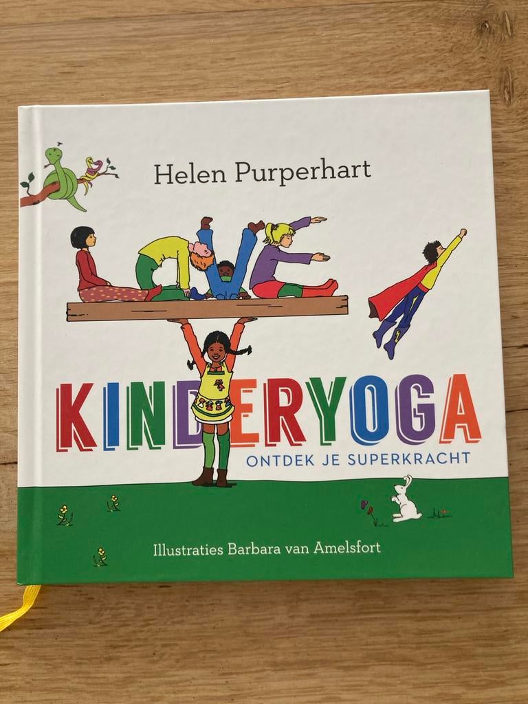 Kinder Yoga: Ontdek je Superkracht - Helen Purperhart, Ophalen of Verzenden, Zo goed als nieuw, Non-fictie