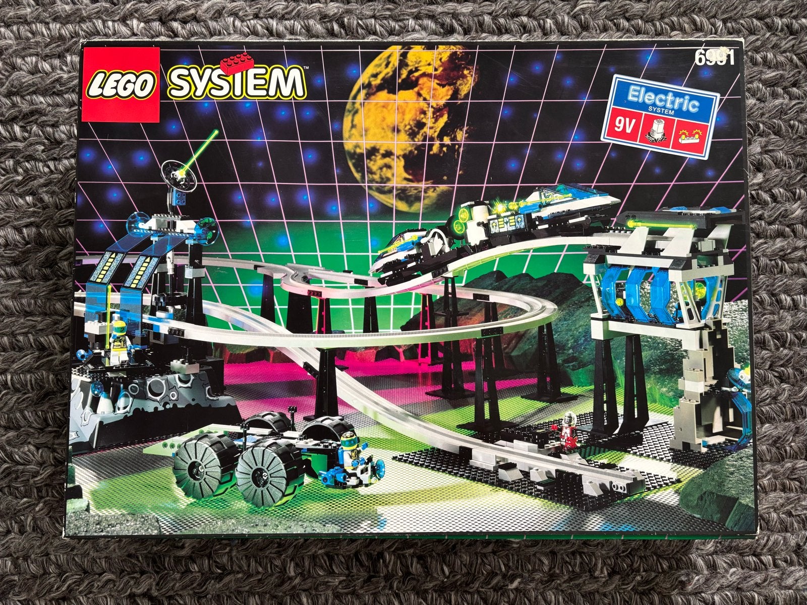 LEGO System Space 6991 Monorail Transport Base Vintage, Ophalen of Verzenden, Gebruikt, Overige merken