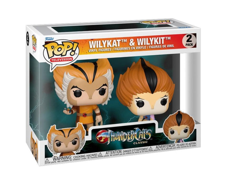 FUNKO - Television - Thundercats - 2pc - Wilykat and Wilykit, Funko EU, B.V., 1077 XV Amsterdam, https://funko.com/nl/Contact-Funko-Customer-Care-Form/15