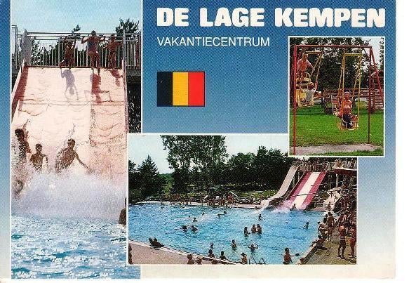 Ansichtkaart	Hechtel-Eksel (Belgë)	De Lage Kempen	3-luik, Verzenden, 1980 tot heden, Gelopen, Limburg
