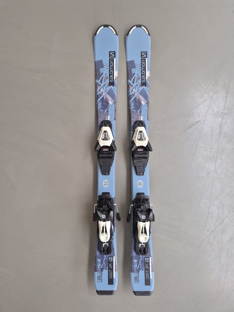 Salomon QST junior S 100 cm ski’s met C5 GW bindingen, Sport en Fitness, Ophalen, Gebruikt, 100 tot 140 cm, Salomon