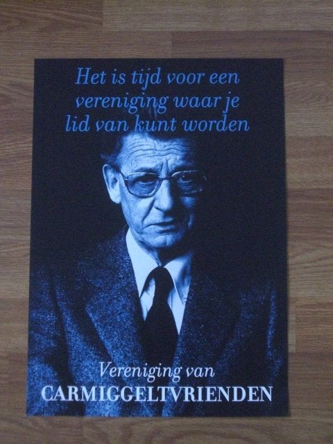 Affiche Simon Carmiggelt 2002., Ophalen of Verzenden, Nieuw, A1 t/m A3, Film en Tv