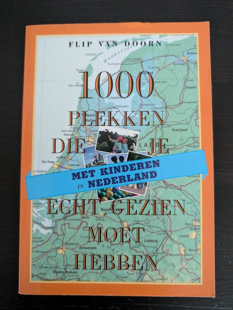 1000 plekken die je met kinderen in NL gezien moet hebben, Overige merken, Ophalen of Verzenden, Zo goed als nieuw, Reisgids of -boek