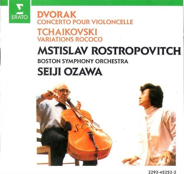 Dvorak Ozawa Concerto Pour Violoncelle CD, Ophalen of Verzenden, Romantiek, Gebruikt, Orkest of Ballet