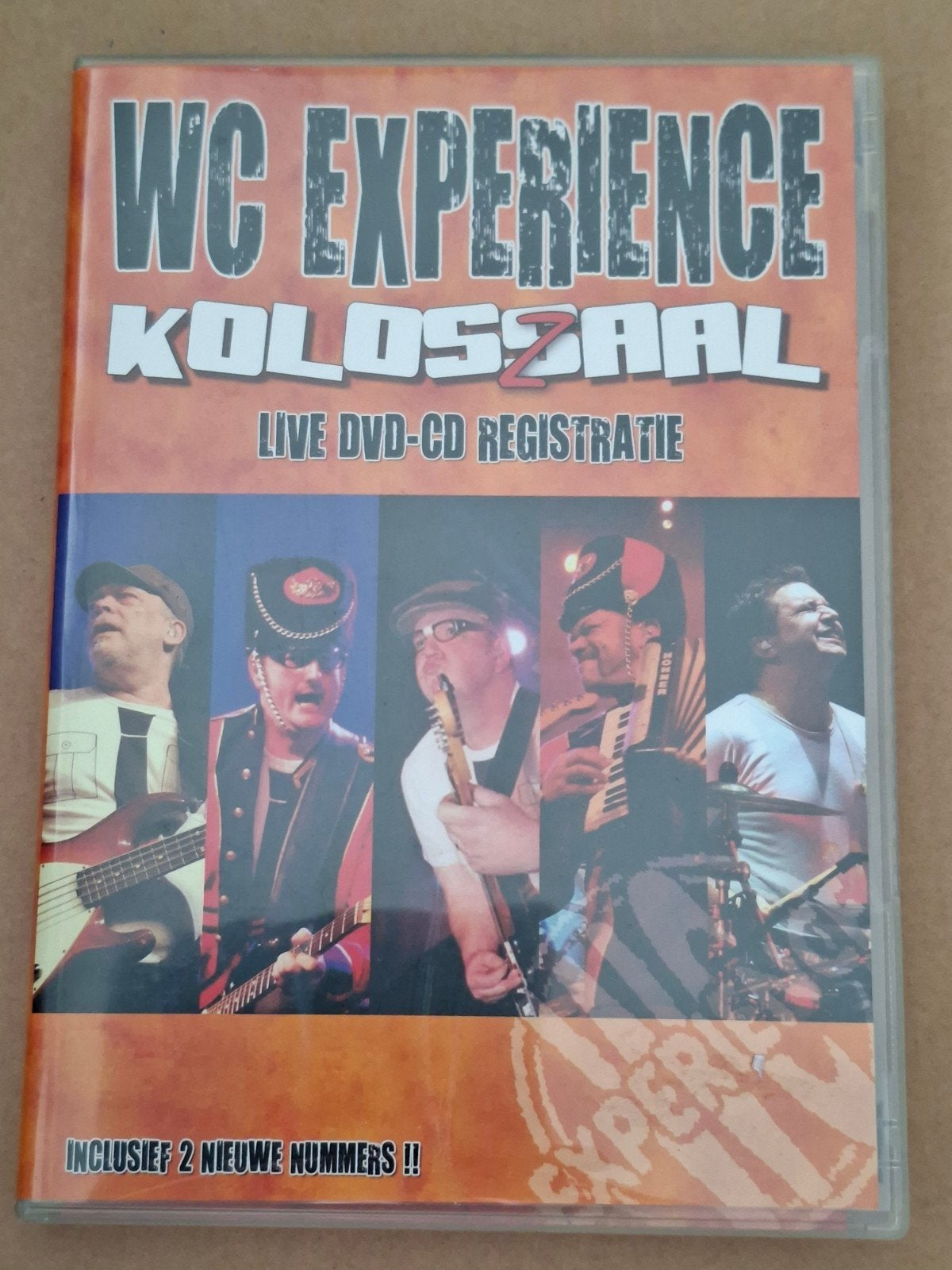 WC Experience Koloszaal live DVD + CD registratie, Alle leeftijden, Nederlands, Inclusief boekje, Zo goed als nieuw