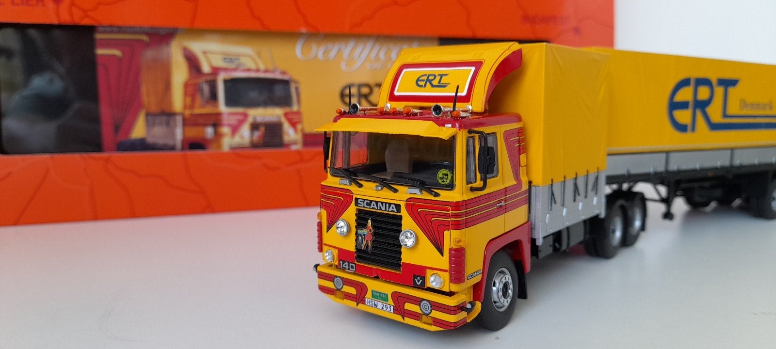Tekno ERT,  klassieke Zweedse LZV, Ophalen of Verzenden, Nieuw, Bus of Vrachtwagen, Tekno