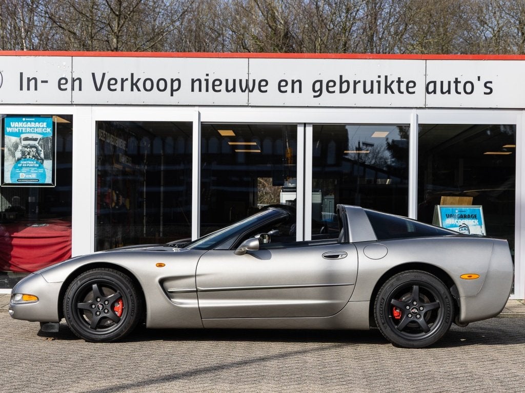 Chevrolet Corvette 5.7 V8 Aut. Coupé Origineel Nederlands g, Auto's, Oldtimers, Automaat, Traction-control, Zwart, Chevrolet