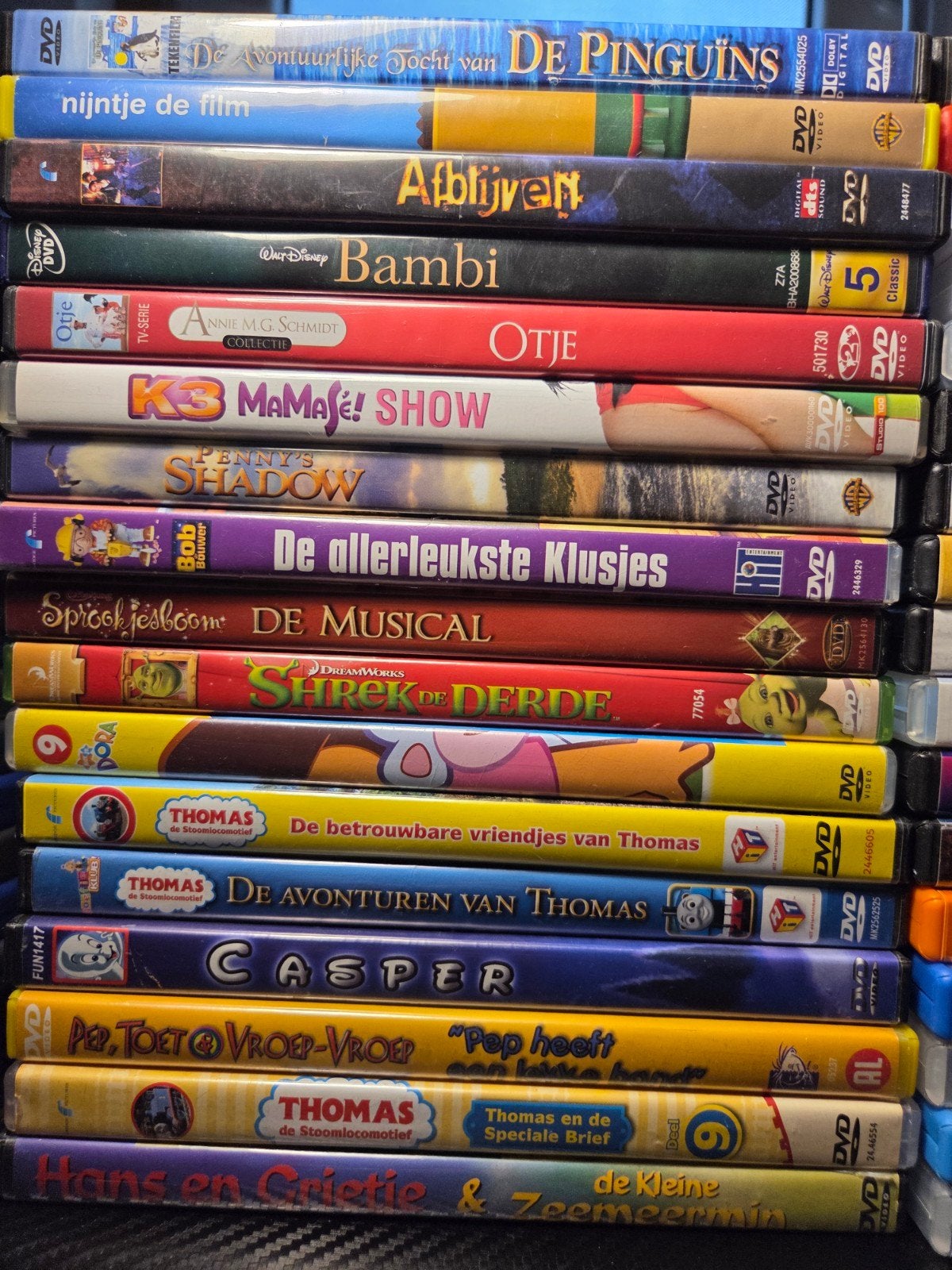 Lot kinder dvd, Cd's en Dvd's, Dvd's | Kinderen en Jeugd, Gebruikt, Animatie, Alle leeftijden, Nederlands